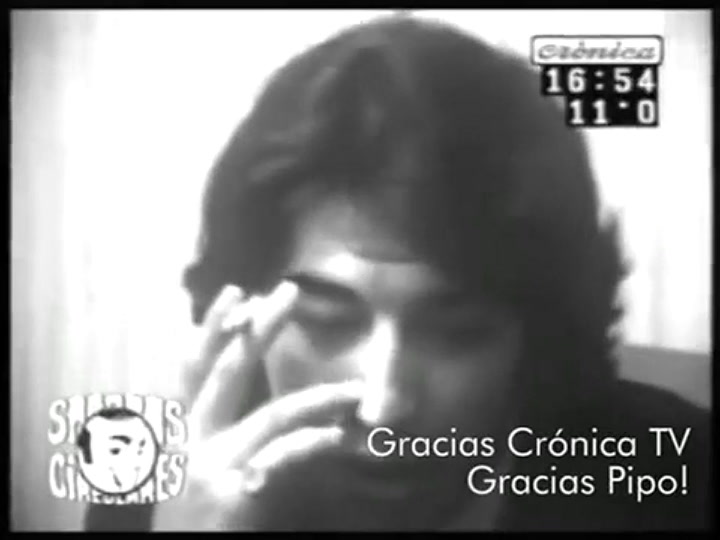 Pipo Mancera con Sandro - Gentileza: Crónica TV