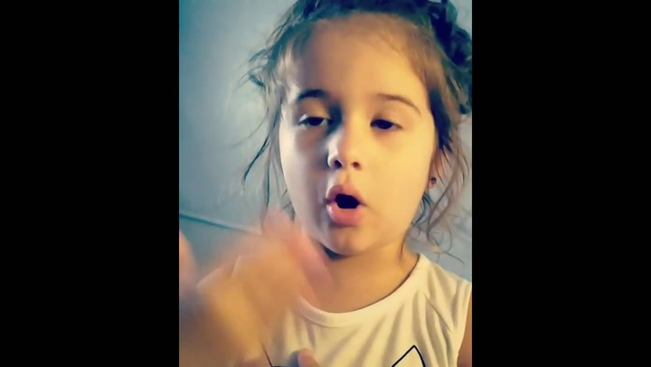 El dulce video de la hija de María Fernanda Callejón pidiéndole un hermanito - Fuente: Instagram
