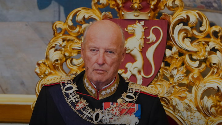 Norska kungen har lagts in på sjukhus: 83 år gammal