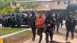 Trasladan a extraditable Mario Mejía Cubillas a Tegucigalpa