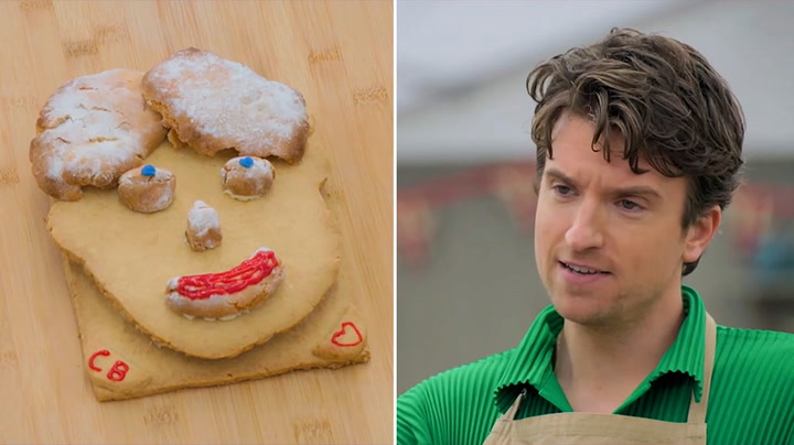 Greg James says BBC colleague 'might call police on him' after Celebrity Bake Off creation