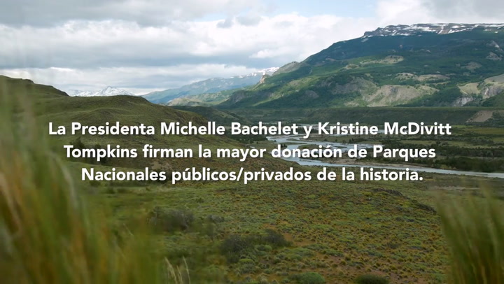 Chile anuncia la creación de una red de parques grande como Suiza en la Patagonia