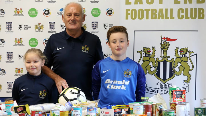 This gesture made by junior Newcastle football team to help struggling ...