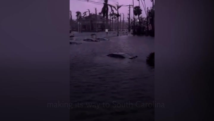 Survivors share Hurricane Ian aftermath on social media.mp4