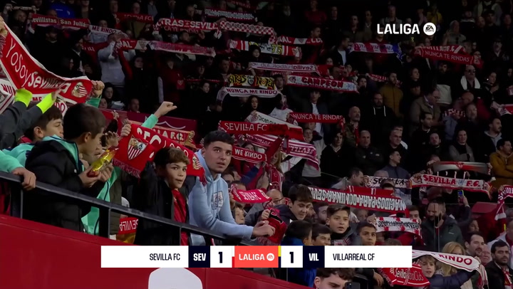 Sevilla 1-1 Villarreal: resumen y goles | LaLiga EA Sports (J15)