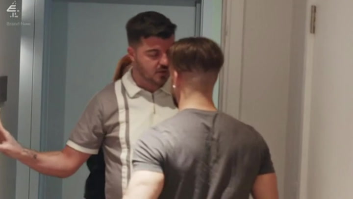 Married At First Sight: Moment Luke starts fight with Jordan before being kicked off show