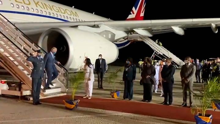 Prince Charles arrives in Barbados as it cuts ties with monarchy