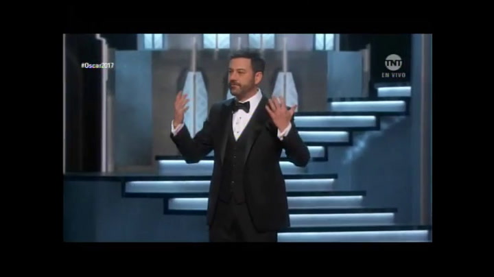 Oscar: la apertura del presentador, Jimmy Kimmel - Fuente TNT