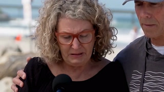 Tearful mother of surfers killed in Mexico pays tribute to sons