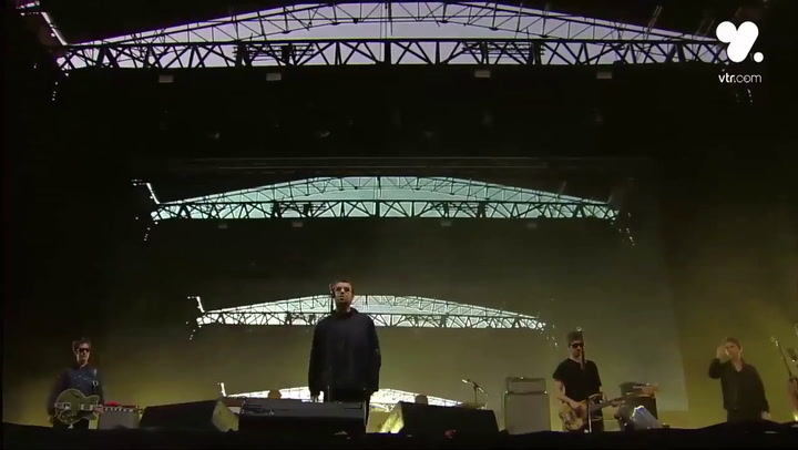 El momento en que Liam Gallagher abandona el escenario en el Lollapalooza de Chile