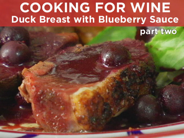 Cooking for Wine: Magret Duck Breast Recipe with Ariane Daguin of D'Artagnan, part 2/2