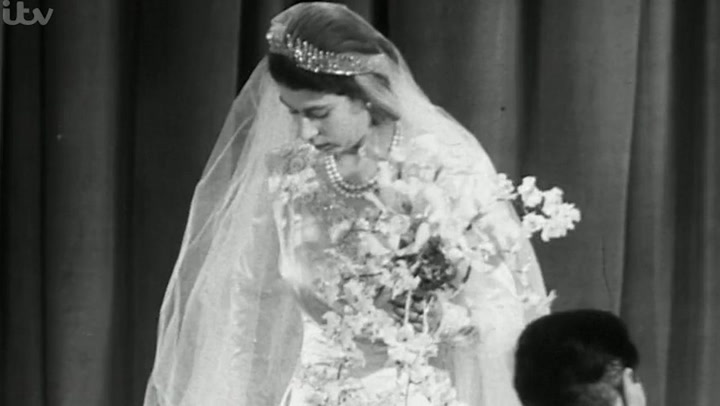 The Wedding OfElizabeth and Phillip Queen Balcony POSTER 