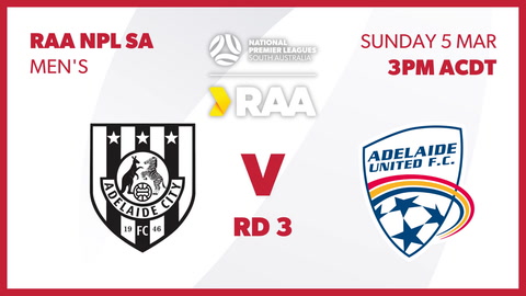 Adelaide City v Adelaide United FC
