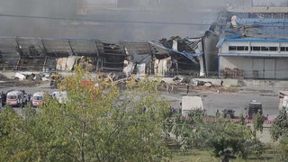 Impactante explosión cerca de un aeropuerto de Uzbekistán