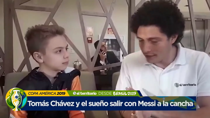 Un chico reveló qué hace Lionel Messi cuando suena el Himno Nacional - Fuente: El territorio