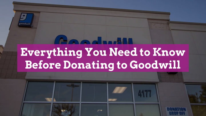 Donate To Goodwill
