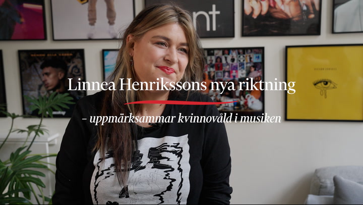 Linnea Henrikssons nya riktning - uppmärksammar kvinnovåld med nya låten