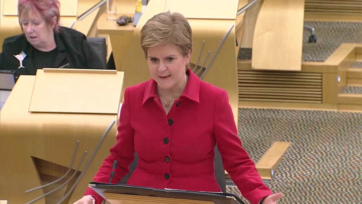 ‘Utterly ridiculous’: Sturgeon slams Tory accusation of stopping public health messages