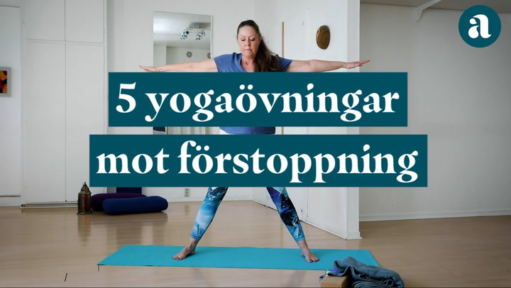 5 yogaövningar mot förstoppning