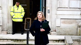 Watch Penny Mordaunt’s response as she is quizzed on replacing Sunak