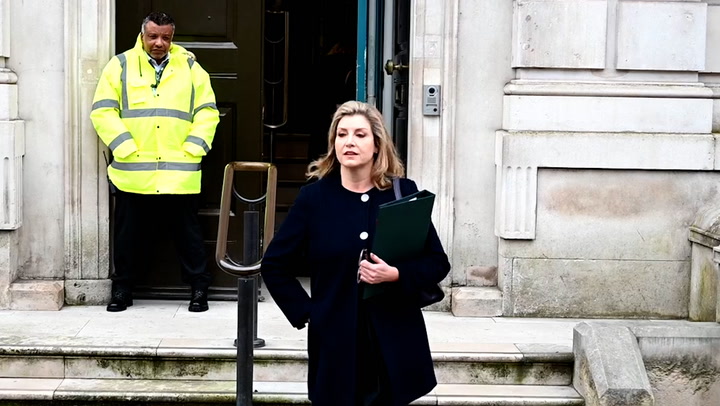 Penny Mordaunt's response as commons leader quizzed on replacing Rishi Sunak