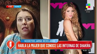 Desde España, una exempleada de Shakira arremetió contra la cantante en Intrusos