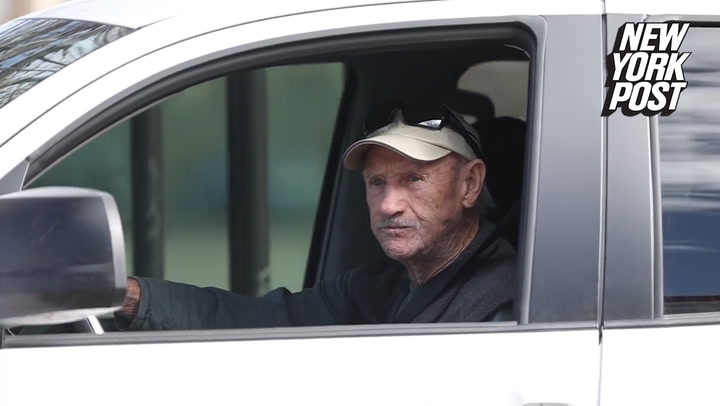Reclusive Gene Hackman, 93, looks fit as he pumps gas, performs yard work