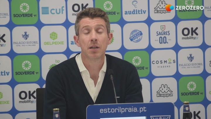 VÍDEO | Vasco Seabra continua no comando? «Sou muito feliz no Estoril, mas...»