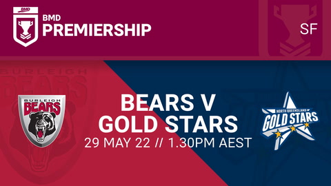 Burleigh Bears - QRLW FG - Tier 1 v North Queensland Gold Stars - Tier 1