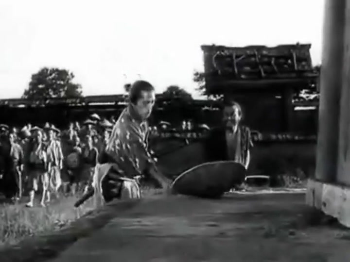 Escena de 'Los siete samuráis', de Akira Kurosawa - Fuente: YouTube