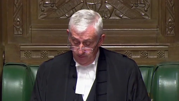 Watch in full: Sir Lindsay Hoyle pays tribute to Queen Elizabeth II in Commons