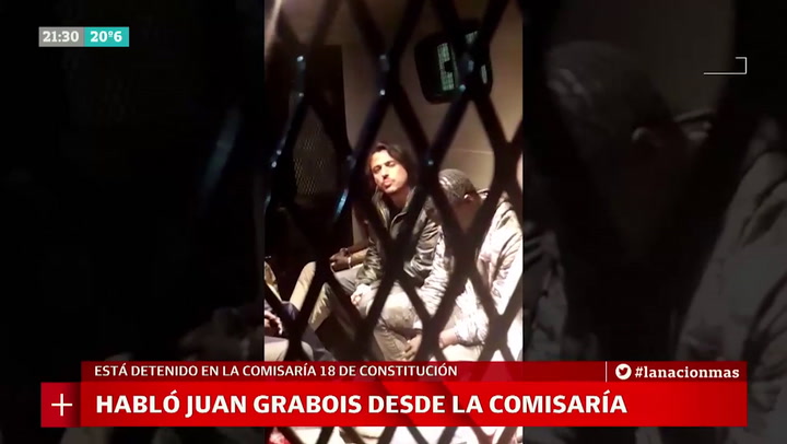 Juan Grabois habló desde la comisaría: 'fui detenido de manera arbitraria'
