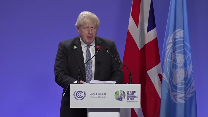 Cop26: Boris Johnson tells leaders ‘eyes of the world’ are on you