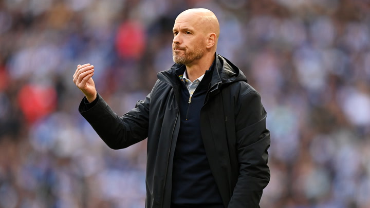 Man United will give everything to deny Man City treble, Ten Hag says