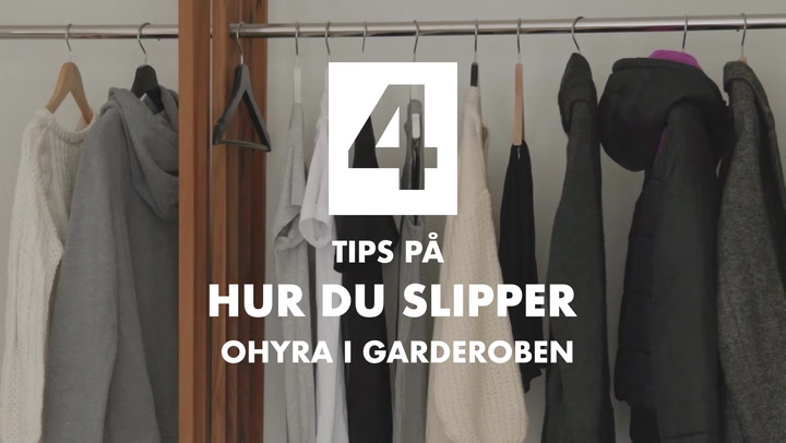 4 tips på hur du slipper ohyra i garderoben