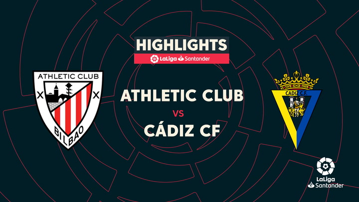 LaLiga (J20): Resumen y goles del Athletic 4-1 Cádiz