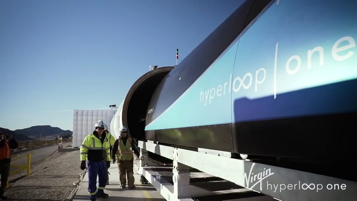 Virgin Hyperloop One State 3 Testing - 387 Km-h (240mph) - Fuente: YouTube