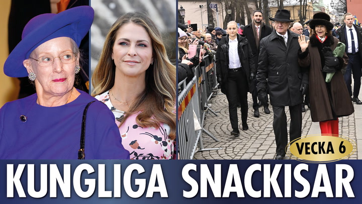 Drottningen tvingas till stor operation • Madeleine till Sverige • Här festar kungen & Silvia – 3 kungliga snackisar från vecka 6!