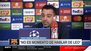 Xavi habla de la posible vuelta de Messi