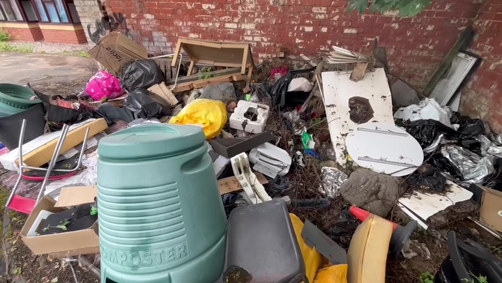 Rubbish 'dumped by students' turns Birmingham streets into 'tip'