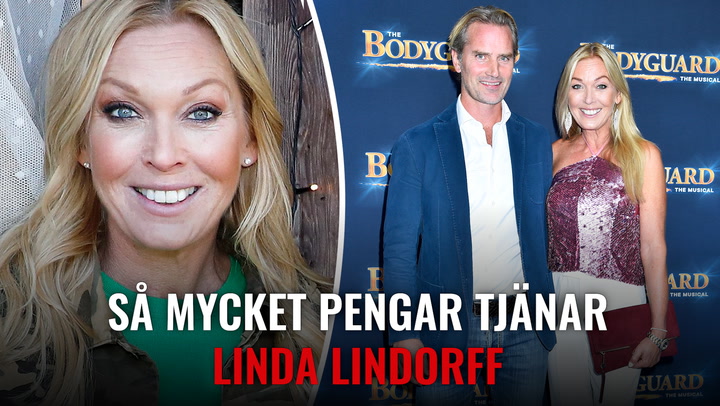 Så mycket pengar tjänar Linda Lindorff!