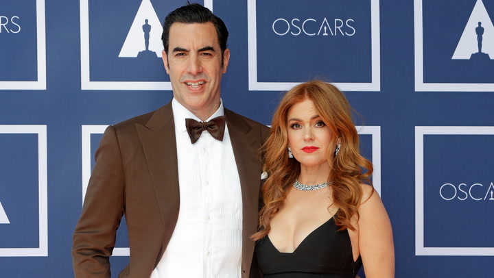 Isla Fisher discusses Valentine's Day with Sacha Baron Cohen weeks before separation