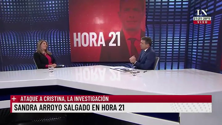 Atentado contra Cristina Kirchner: Sandra Arroyo Salgado cuestionó el accionar de la custodia