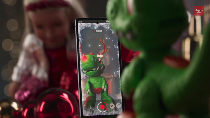 Argos Christmas 2023 advert captures toy characters in amusing family moment