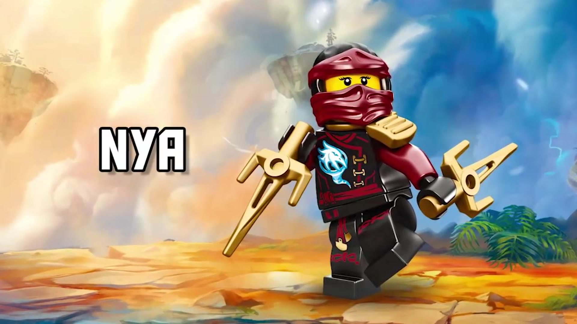 Nya mit Speer und Schwert LEGO Ninjago Neu & OVP 