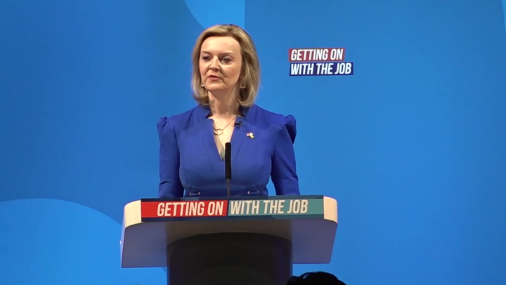 ‘Ludicrous debates’ about statues and pronouns must end, says Liz Truss at conference