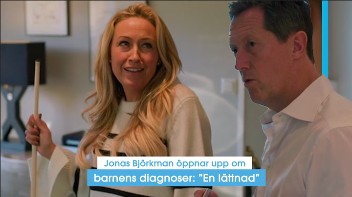 Jonas Björkman öppnar upp om barnens diagnoser: ”En lättnad”