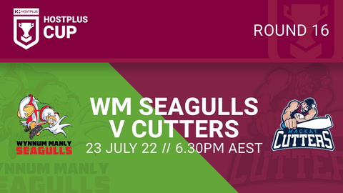 Wynnum Manly Seagulls - HC v Mackay Cutters - HC