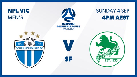 South Melbourne FC - NPL Victoria v Green Gully SC - NPL Victoria