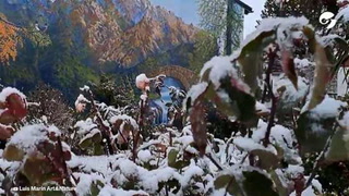 Nevó en Bariloche y hubo complicaciones con los autos